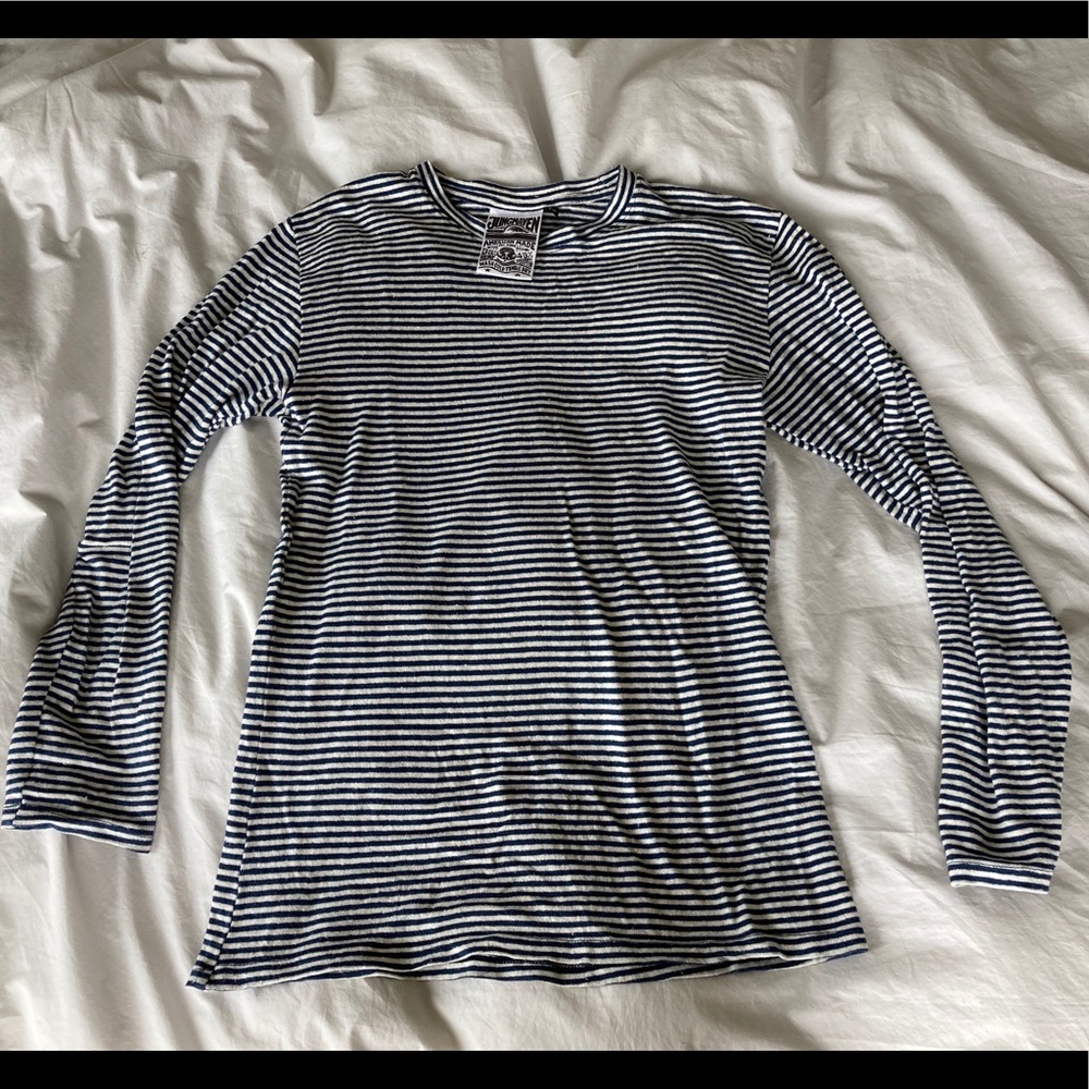 Brand New Jungmaven Striped Long Sleeve